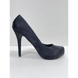 M by Michael Antonio Womens High Heel Platform Shoes Black Sz 7.5